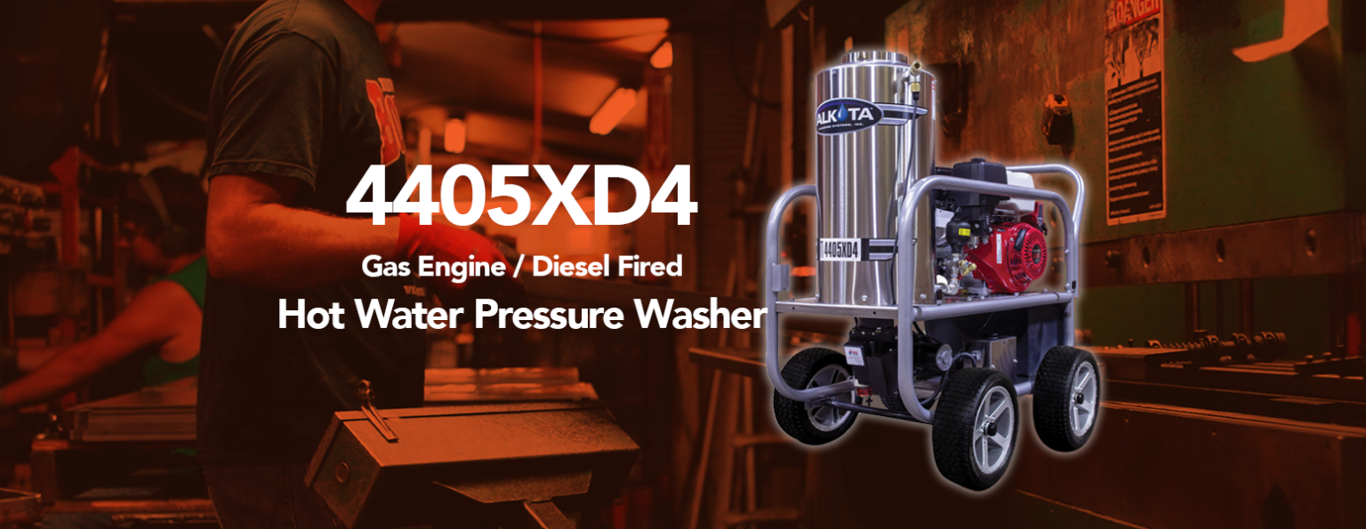 introducing the 4405XD4 pressure washer