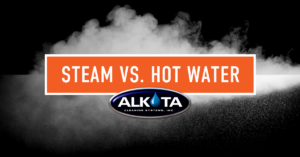 steam cleaning vs hot water pressure washer cleaner