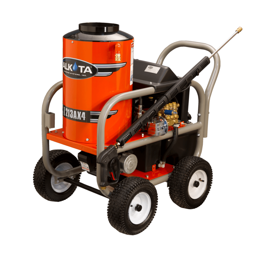 portable hot water pressure washer