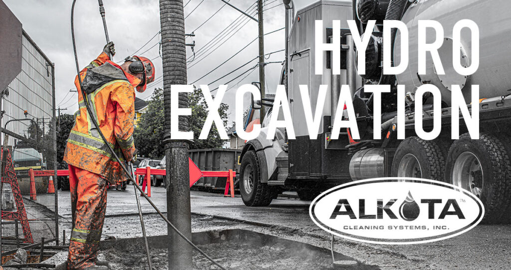 hydro excavation with Alkota