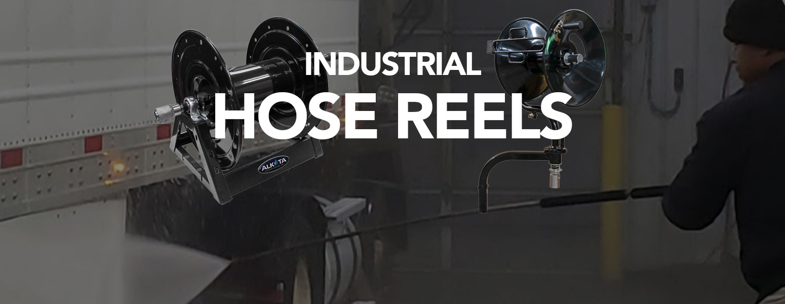 Hose Reels for Industrial Pressure Washers - Alkota Pressure