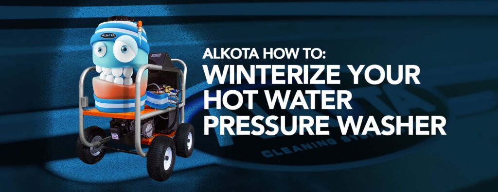 how to winterize your pressure washer