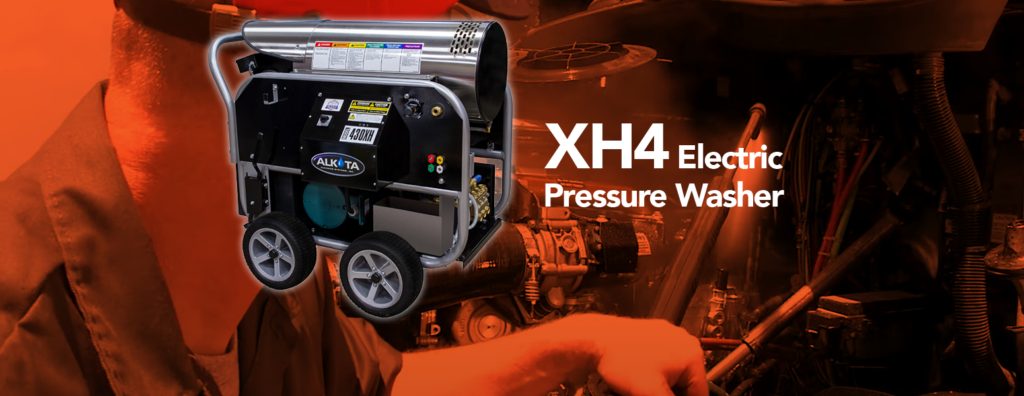 introducing the XH4 electric pressure washer series