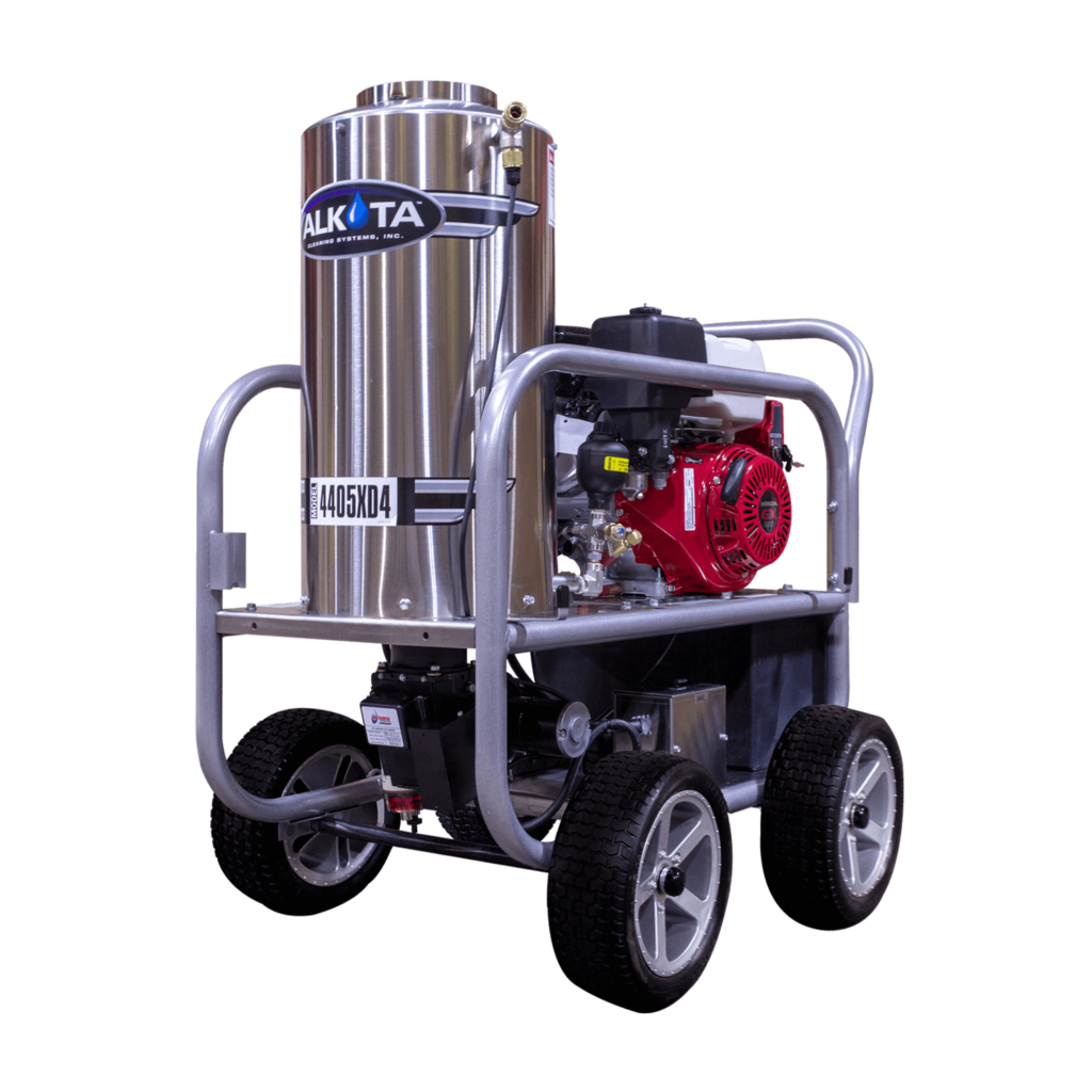 industrial portable hot water pressure washer