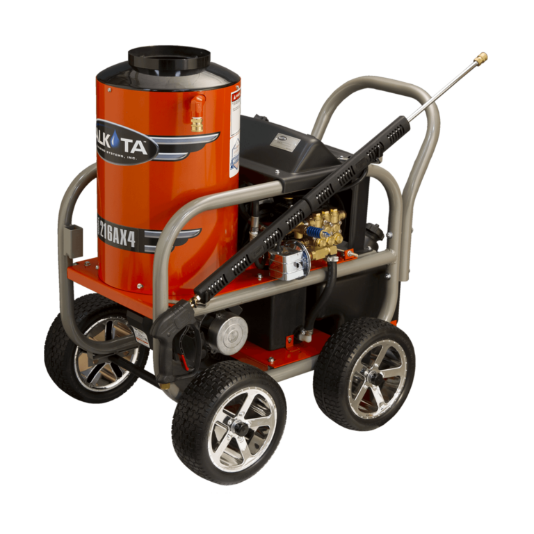 portable compact hot water pressure washer electric powered