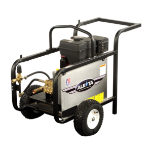 gas powered cold water pressure washer