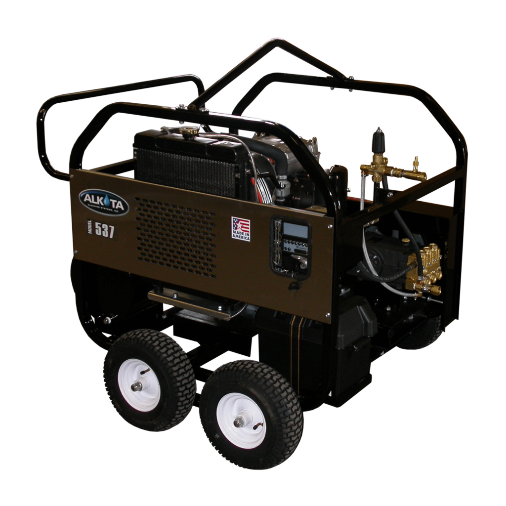 diesel powered cold water pressure washer