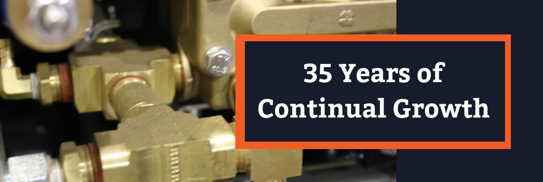 35 Years of Continual Growth