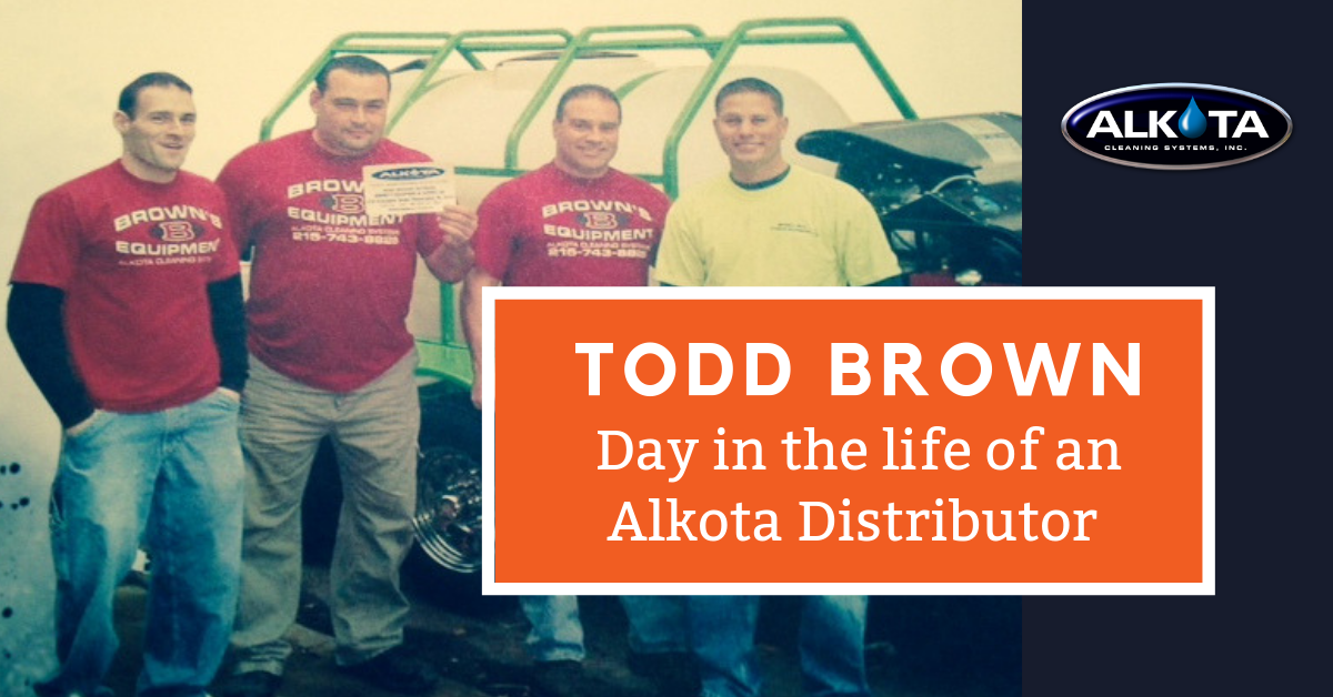 Brown Cleaning Distributor