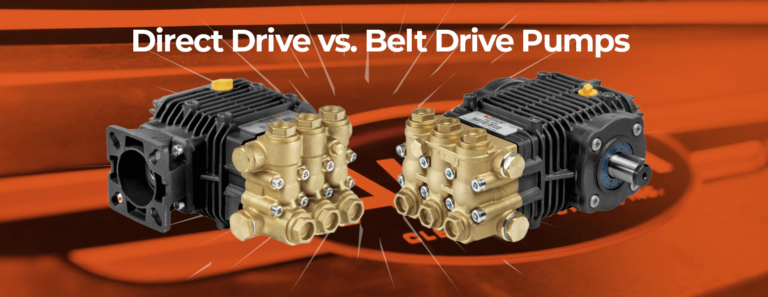 direct drive vs belt drive pumps