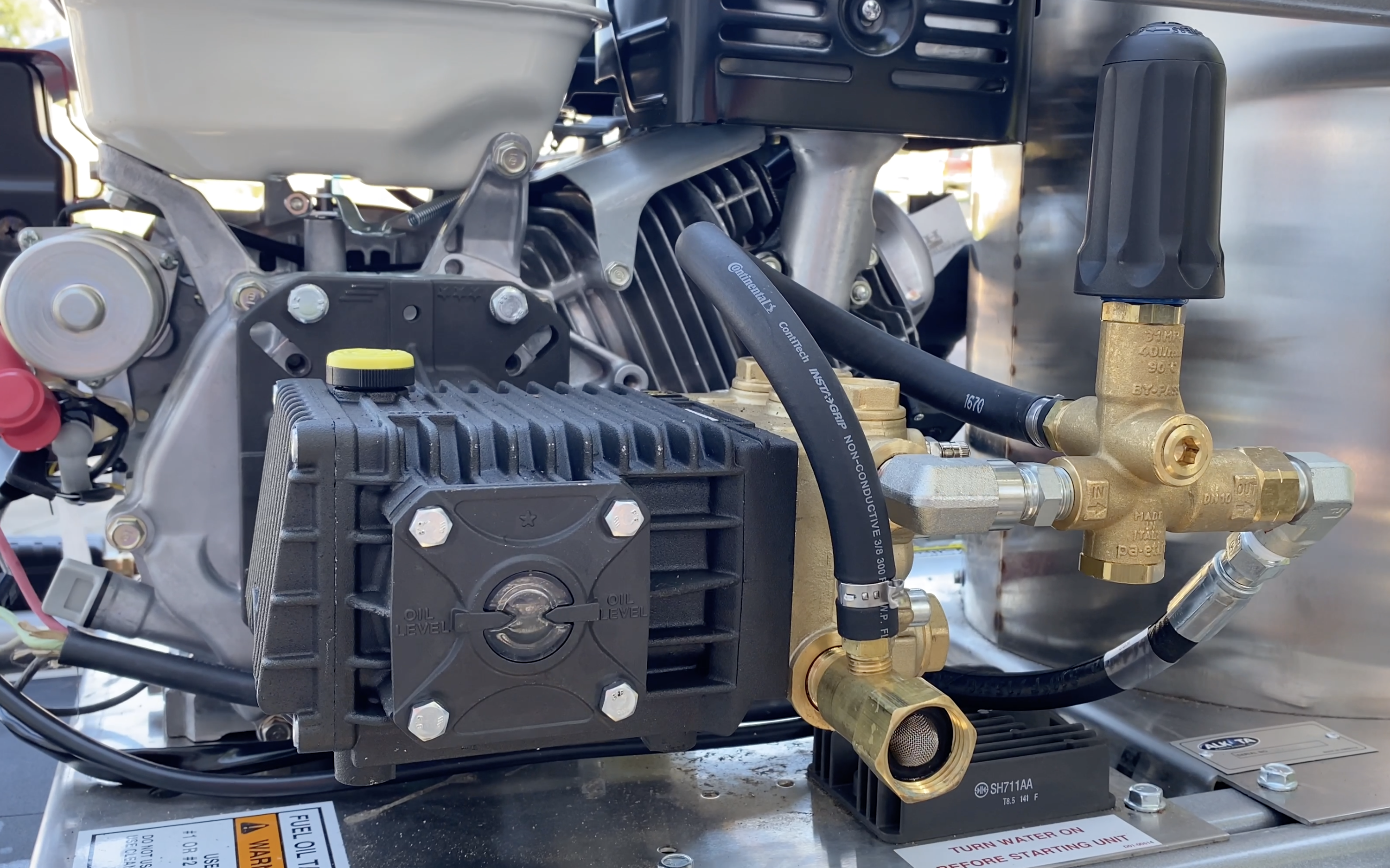 Hot Pressure Washer Pump