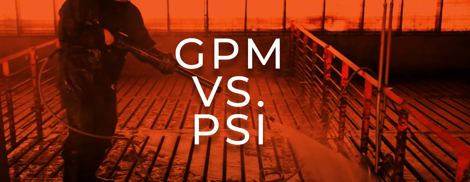 GPM vs. PSI in Pressure Washers, What's the Difference?