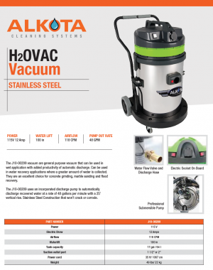 H2OVac Vacuum