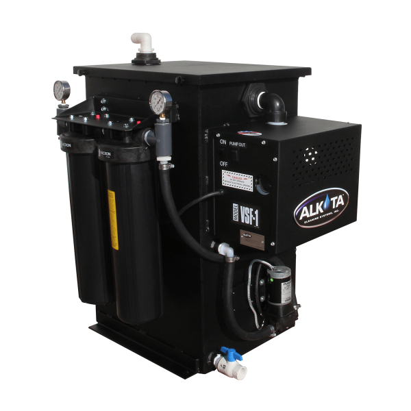 vacuum filtration system for waste water