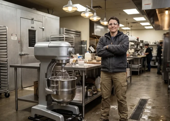 commercial kitchen